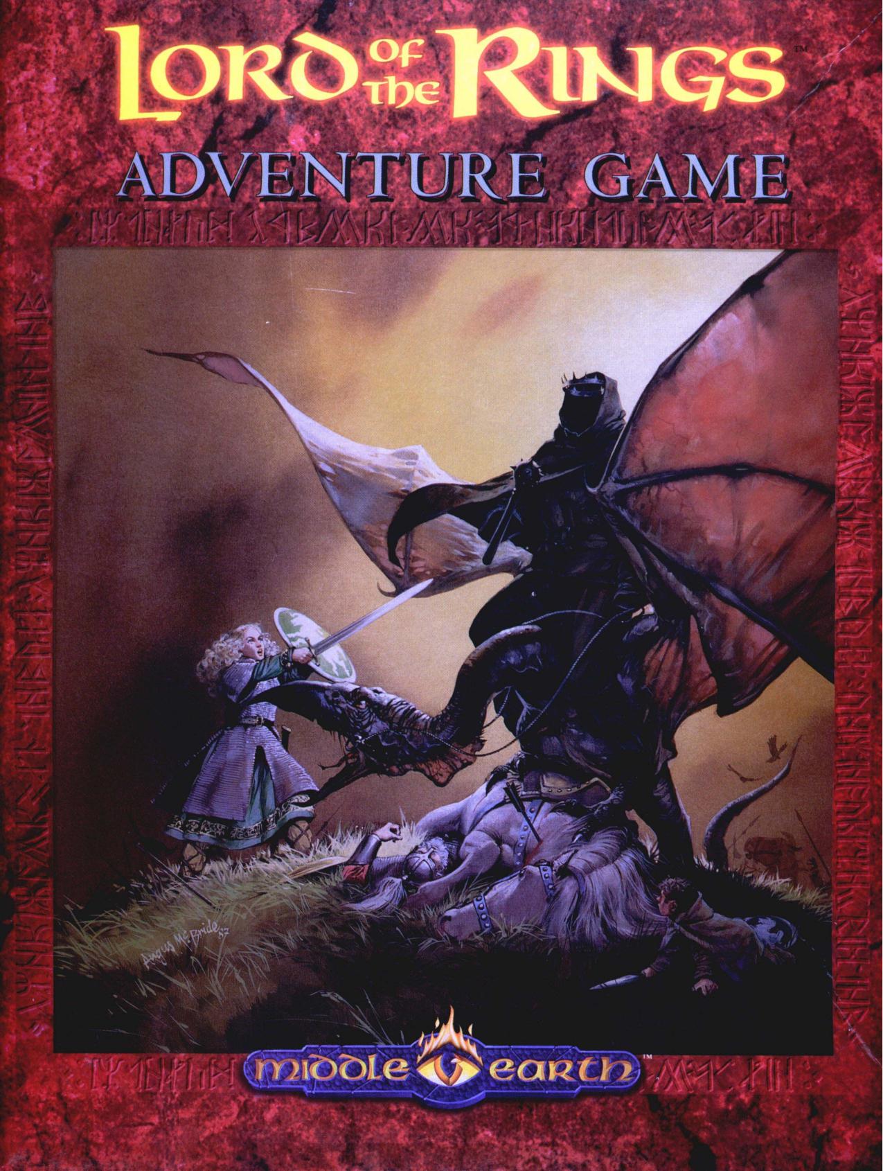 LOTR Adventure Game Box Contents