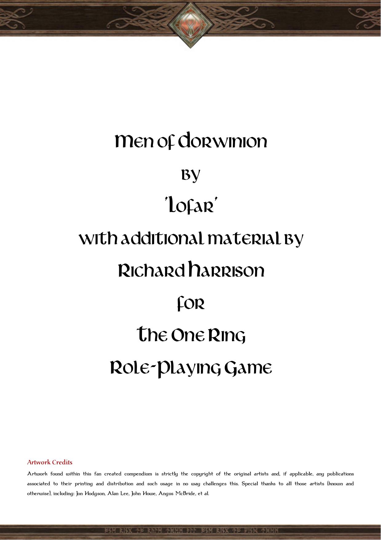 Microsoft Word - Men of Dorwinion