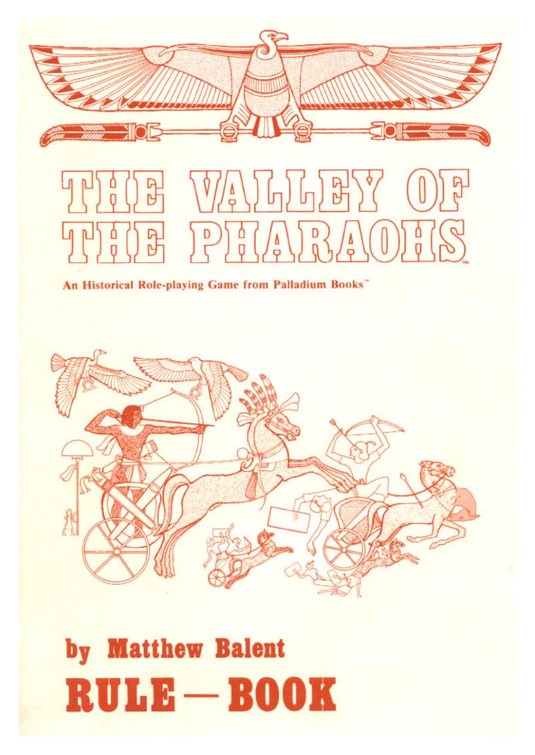 Valley of the Pharaohs RPG