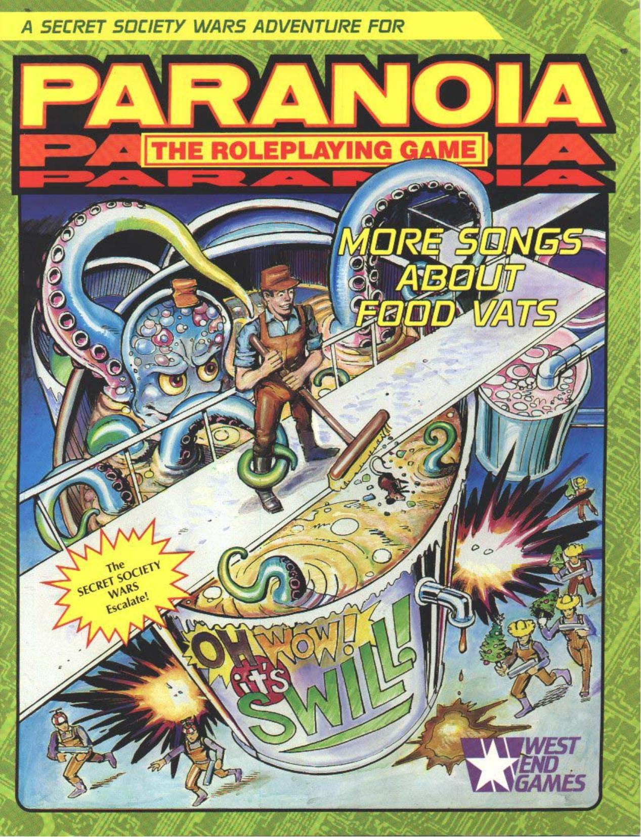 More Songs About Food Vats